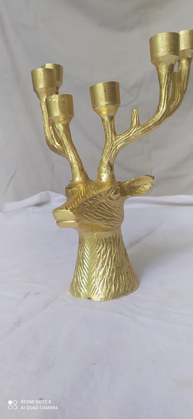 Deer Head 5-Arm Candelabra thumbnail 2